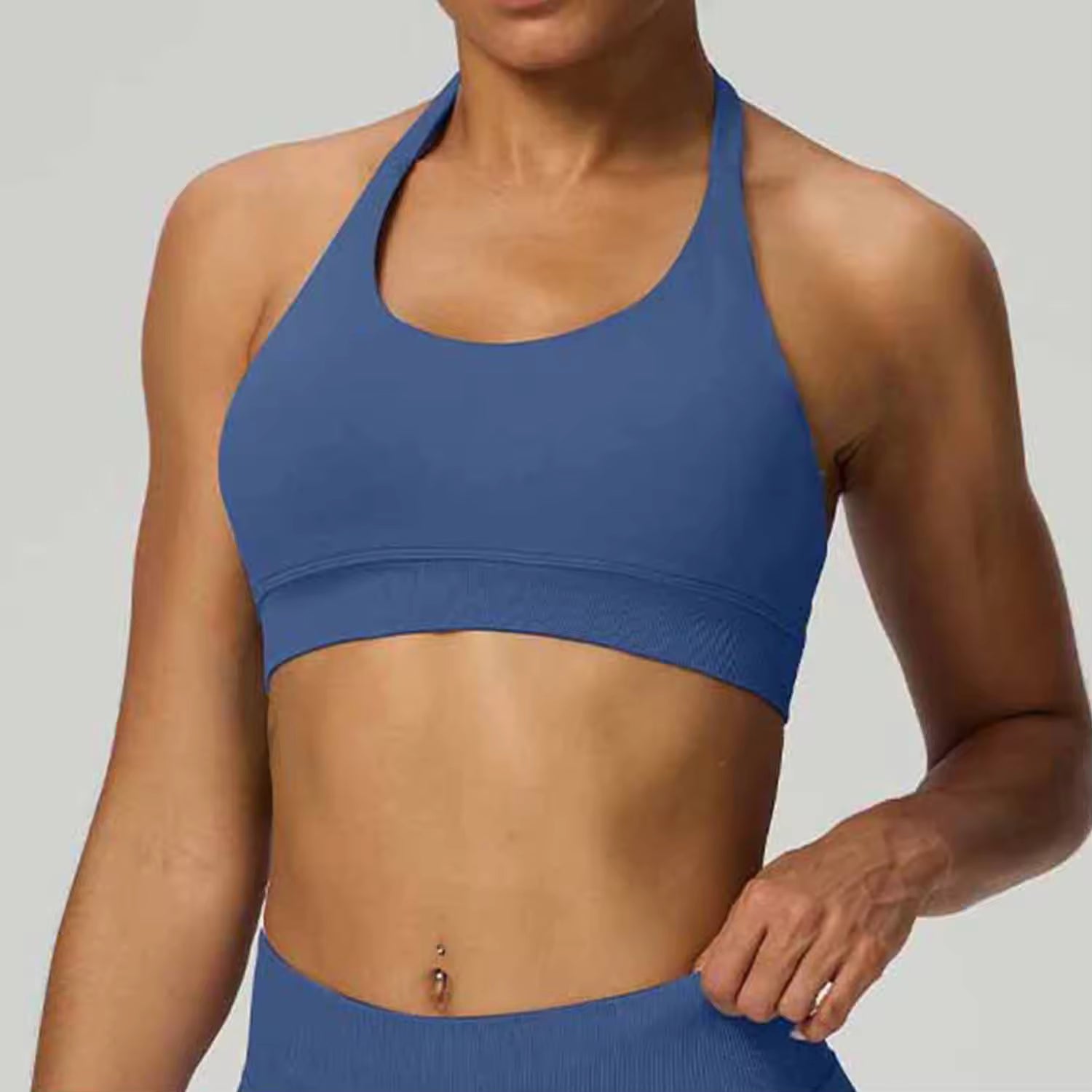 RUNNR Halter-Back Performance Bra