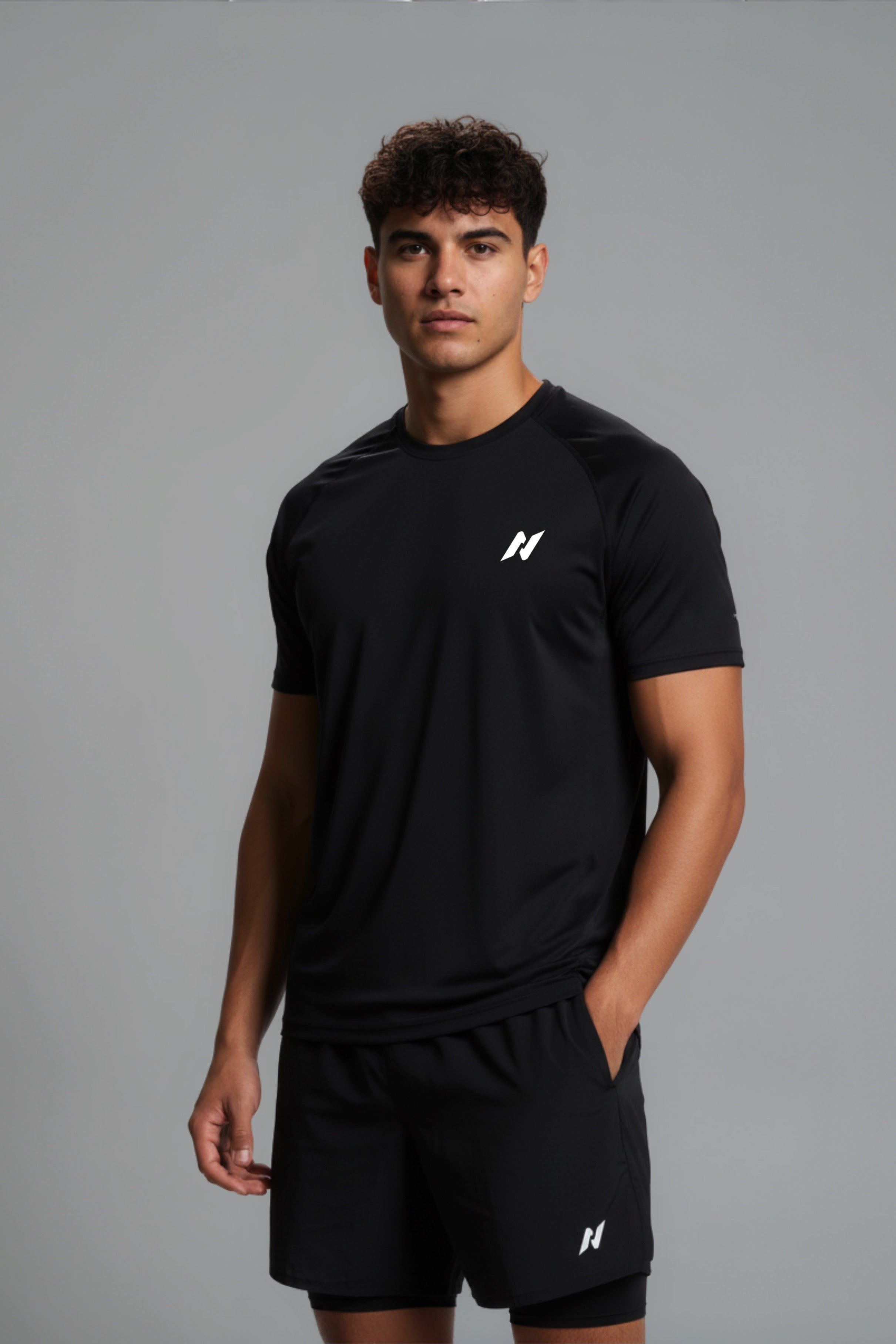 Performance Running Shirt - Black