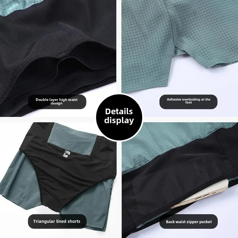 RUNNR™ 2-in-1 Marathon Shorts — Built-In Belt