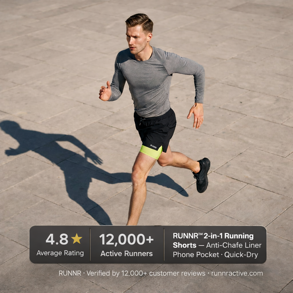 RUNNR 2-in-1 Running Shorts (Buy 2 Get 1 Free)